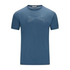 ACLIMA LightWool 140 Tee Oars M's Blue Fusion