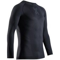 X-BIONIC XCEED RUN SHIRT LS MEN X Black/Rhino Grey