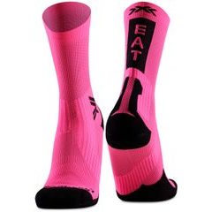 X-BIONIC X-SOCKS BIKE PERFORM CREW FLUO PINK/X BLACK