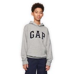 GAP 743959-04 Dětská mikina s logem Šedá