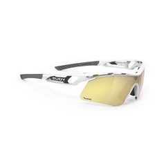 RUDY PROJECT TRALYX + SLIM white/multilaser gold