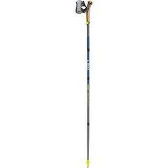 LEKI Traveller FX.One Carbon silvergray-midnightblue dark metallic-neonyellow