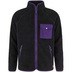 FJÄLLRÄVEN Vardag Pile Fleece M Black-Dark Violet