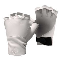 BLACK DIAMOND CRACK GLOVES White