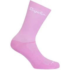 RAPHA Cyklistické ponožky s logem Rapha, růžová