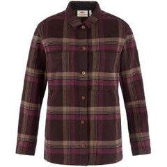 FJÄLLRÄVEN Singi Flannel Overshirt W Black Oak-Port