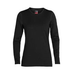 ICEBREAKER W 260 Tech LS Crewe BLACK