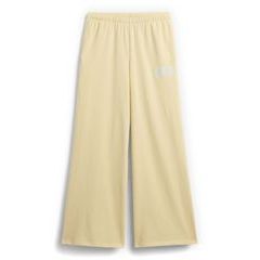 GAP 887992-02 Tepláky s logem Wide-Leg Žlutá