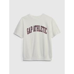 GAP 636393-00 Dětská mikina s krátkým rukávem Bílá