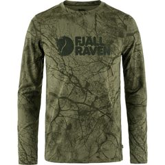 FJÄLLRÄVEN Värmland Wool LS M, Green Camo