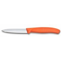 VICTORINOX Swiss Classic, paring knife, 8cm, straight, pointed tip, orange