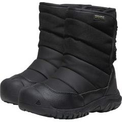 KEEN PUFFRIDER WP CHILDREN, black/steel grey