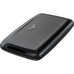 TRU VIRTU Card Case PEARL - silk Taupe Rock