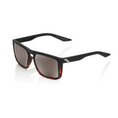 100% RENSHAW, Soft Tact Black / Havana Fade - HiPER Silver Mirror Lens