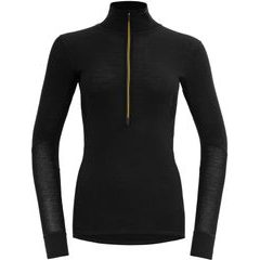 DEVOLD Wool Mesh 190 Zip Neck Wmn, Caviar