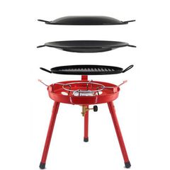 YATE Multi-purpose cooker and grill, 3 legs, 40 cm hotplate, GR-823