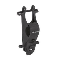 FORCE držák telefonu FORCE pro displej 4-6", silikon černá
