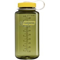 NALGENE Wide Mouth 1000 ml Oil Green w/Freesia
