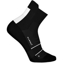 MAMMUT Trail Running Lightweight Merino Quarter Socks black-white
