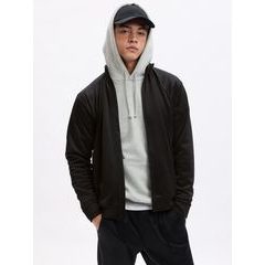 GAP 810701-01 Mikina GapFit na zip Černá