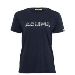 ACLIMA LightWool tee Logo M's Navy Blazer