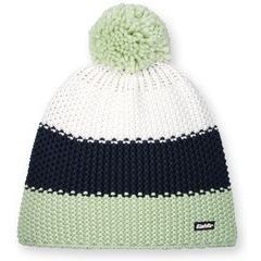 EISBÄR Star Pompon MÜ Khaki-Limette-Weiß