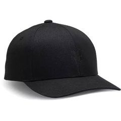 FOX Yth Legacy 110 Sb Hat, Black/Black