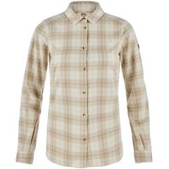 FJÄLLRÄVEN Övik Classic Flannel Shirt W Mais Yellow-Fossil