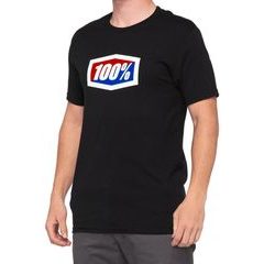 100% OFFICIAL Short Sleeve Tee Black
