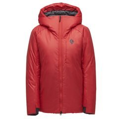 BLACK DIAMOND W BELAY PARKA Coral Red