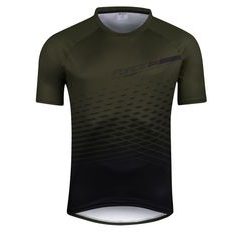 FORCE MTB ANGLE kr. rukáv army