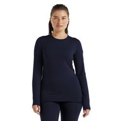 ICEBREAKER W 260 TECH LS CREWE - MIDNIGHT NAVY