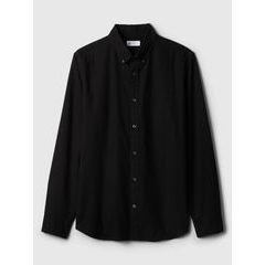GAP Košile Standard Oxford Černá