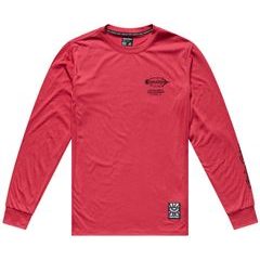 TROY LEE DESIGNS Skyline Ride LS Tee Feathered Ember Red