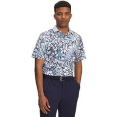 UNDER ARMOUR UA Drive Chill Printed Polo-BLU