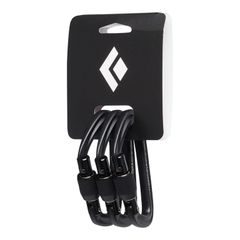 BLACK DIAMOND HOTFORGE SCREWGATE 3 PACK Black