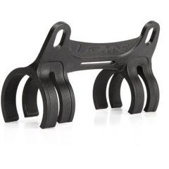 LEZYNE HP PUMP MOUNT W/STRAPS BLACK