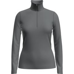 ICEBREAKER W 200 Oasis LS Half Zip GRITSTONE HTHR-013