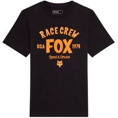 FOX Yth Slogan Ss Tee Black