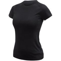 SENSOR MERINO ACTIVE NO LOGO dámské triko kr.rukáv černá