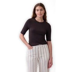 GAP 839614-01 Strečové tričko Hnědá