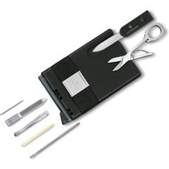 VICTORINOX 0.7250.36 Smart Card Wallet, Sharp Gray