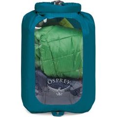 OSPREY DRY SACK 12 W/WINDOW, waterfront blue