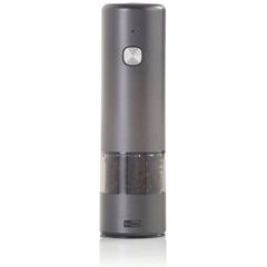 ADHOC i.Mill, dobíjecí na USB-C, tmavě šedý, nerez/plast/akryl, 17 cm