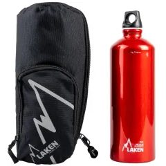 LAKEN Futura 1000 ml červená, termoobal, popruh