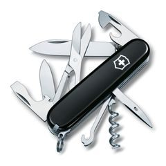 VICTORINOX CLIMBER, 91 mm, černý, blister