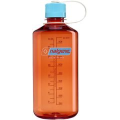 NALGENE Narrow Mouth 1000 ml Flame w/Blue Atoll