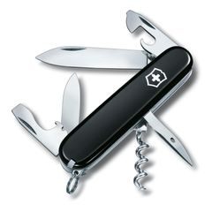 VICTORINOX SPARTAN, 91 mm, černý, blister
