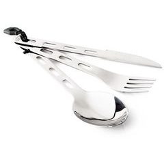 GSI OUTDOORS Stainless 3 pc. Ring Cutlery