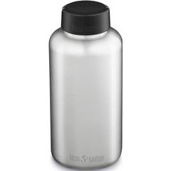 KLEAN KANTEEN Wide w/Wide Loop Cap - brushed stainless 1900 ml